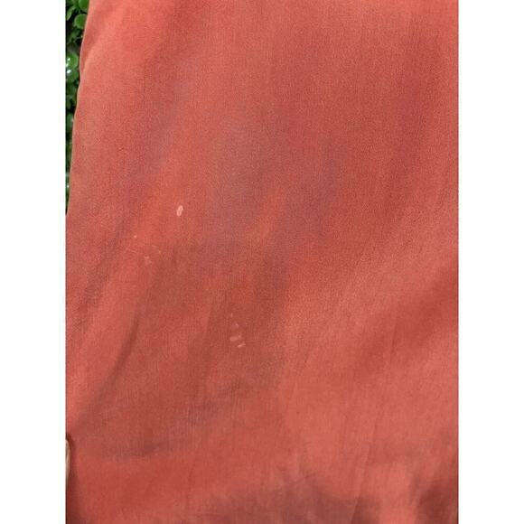 Asos Design Sleeveless Jumpsuit Boilersuit Rust Orange size 4 NWT - Picture 6 of 7